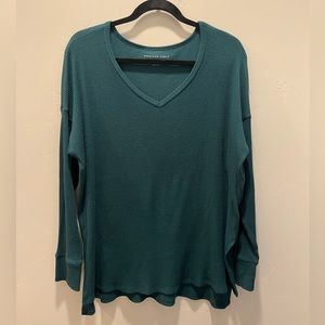 AE LONG GREEN SWEATER